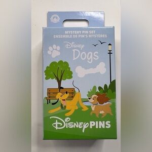 Disney Dogs Mystery Pin Set-Box Contains 2 Randomly Selected Pins sealed BNWT